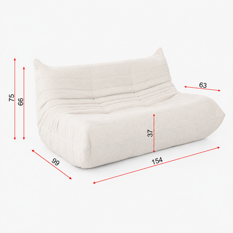 Flutto 2 Seater LOUNGE CHAIR