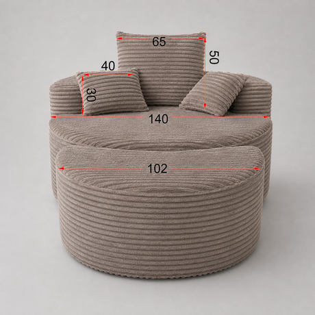 Leon Lounge Armchair