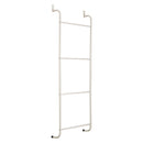 Over The Door Towel Rack Metal Behind Door Hanger for Bathroom Bedroom-White