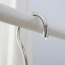 Stainless Steel Storage Hanger With 4 Hooks For Bras Ties Bag and Belts-Silver