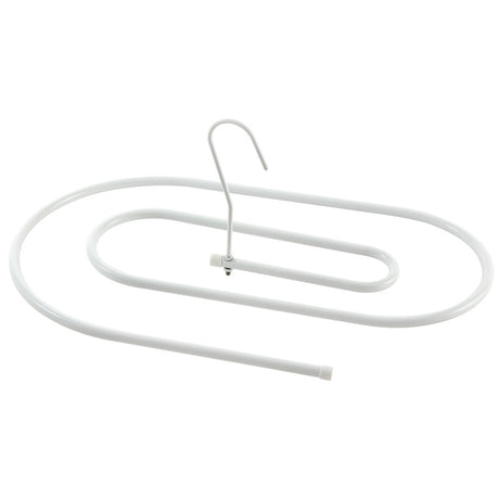 Elliptical Spiral Drying Rack for Quilt -White