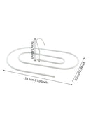 Elliptical Spiral Drying Rack for Quilt -White