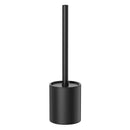Iron Floor-Standing Toilet Brush Cleaning Brush With Base-Black