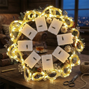 24 Battery Operated Fairy Lights [3 Modes] 7ft 20 LED Mini Twinkle String Lights Waterproof Silver Wire Firefly Starry Sky Lights for Weddings, Mason Jars, Christmas Decorations, Warm White