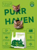 Purr Haven Green Bamboo Cat Litter | 3 Packs | 2.5 kg Per Pack