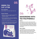 Purr Haven Green Tea Cat Litter | 3 Packs | 2.5 kg Per Pack