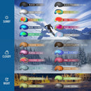 OutdoorMaster Ski Goggles PRO - Frameless, Interchangeable Lens 100% UV400 Protection Snow Goggles for Men & Women-OM-2