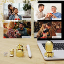 Atomic Bomb Fidget Spinner 3 in 1 EDC Clicker Toy Gift Brass