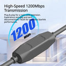 Starlink Cable Coupler for Starlink Gen 3, IP68 Waterproof Connector,Extension to RJ45 Cable Compatible for Starlink Ethernet Adapter Gen 3/Mini Dish and Router,Support Cat6 Cable