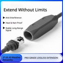 Starlink Cable Coupler for Starlink Gen 3, IP68 Waterproof Connector,Extension to RJ45 Cable Compatible for Starlink Ethernet Adapter Gen 3/Mini Dish and Router,Support Cat6 Cable