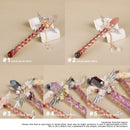 Handmade Crystal Wand, Raw Gemstone Scepter, Natural Magic Wand Green Fluorite