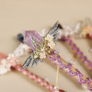 Handmade Crystal Wand, Raw Gemstone Scepter, Natural Magic Wand amethyst