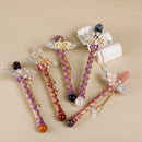 Handmade Crystal Wand, Raw Gemstone Scepter, Natural Magic Wand amethyst