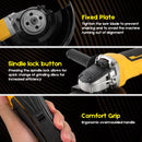 Cordless Angle Grinder 4-1/2 inch for Makita 18V MAX Battery, Grinder Tool, Power Electric Grinders, Brushless Motor for Cutting, Griding, Polishing