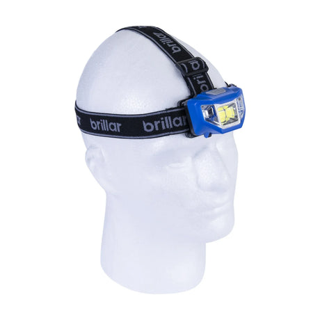 Brillar 5-Mode Headlamp – Blue, 200 Lumens with COB LED
