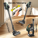 46Kpa Strong Suction, Lightweight Handheld Vacuum Cleaner,  2500mAh Removable Battery with Wall Charger for Home, Hard Floors, Blankets And Pet Hair.