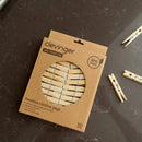 50 Pcs Eco Bamboo Clothes Pegs