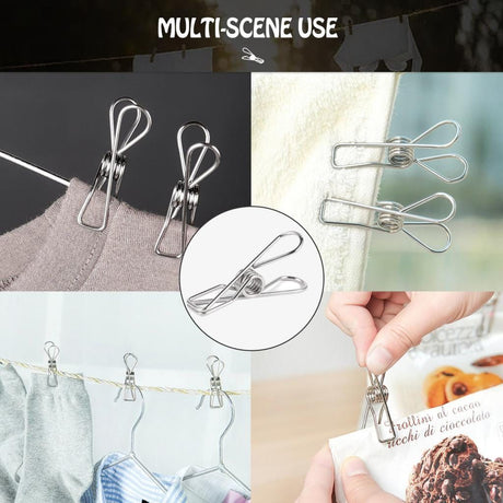 50 Pcs Stainless Steel Pegs