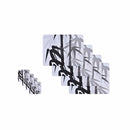 8 Pcs Clevinger MDF Placemats and Coasters Bamboo