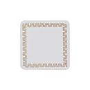 4 Pcs Clevinger MDF Coasters Gold Border