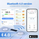 Clevinger Bluetooth Smart Digital Glass Bathroom Scale – 180kg Max Capacity
