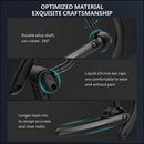 Wireless Bluetooth 5.3 Earpiece Single-Ear Headset Hands-Free Earphones in Mic