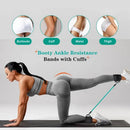 6pcs Resistance Band Set Yoga Pilates Exercise Fitness Latex Tube Body Workout