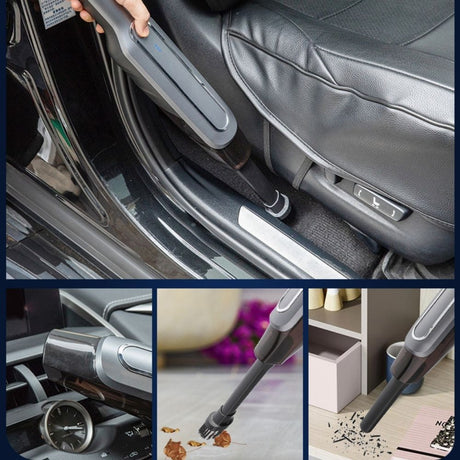 Portable Vacuum 4000mAh Rechargeable Home Car Wet Dry Handheld Cordless Cleaner