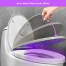 UV Toilet Light Electric Toilet Sterilizer with 8 Fragrance Rings