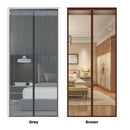 Extra Durable Magnetic Fly Screen Door Anti Mosquito Screen Mesh Curtain Grey-100x230cm