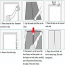 Extra Durable Magnetic Fly Screen Door Anti Mosquito Screen Mesh Curtain Grey-100x230cm