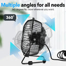 360° Tilt Adjustable USB Portable Mini Desk Fan