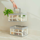 Livingtoday Collapsible Shopping Basket with Handle Medium - 19L