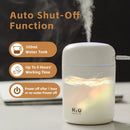 Livingtoday Mini LED Ultrasonic Humidifier 300ml