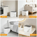 12L Stackable Plastic Kitchen Trash Bin Household Classification Storage Box