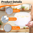 2 Tier Microwave Steamer