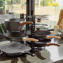 Livingtoday Kitchen Rack Double Sided Organiser