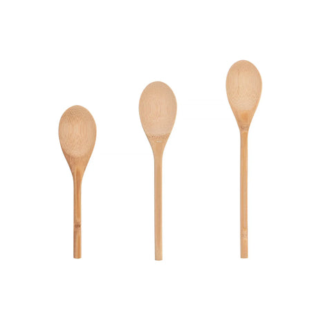 3 Pcs Bamboo Cooking Spoon Set