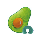 Two-Way Reversible Microfibre Travel Pillow-Avocado