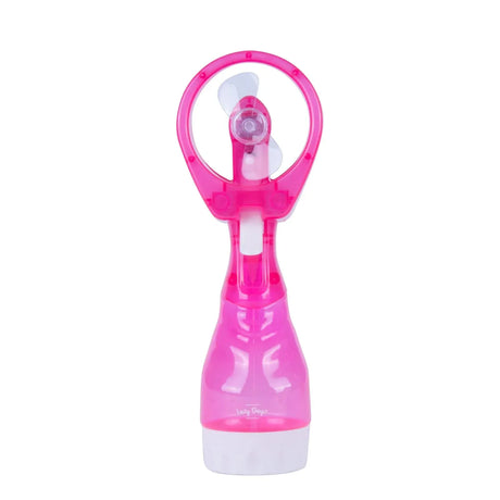 Lazy Dayz Water Spray Fan - Pink