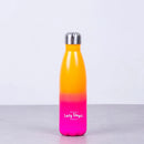 Lazy Dayz Daily Drink Bottle 500ml - Orange Pink Ombre