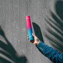 Lazy Dayz 300ml Slimline Insulated Drink Bottle - Pink Blue Ombre