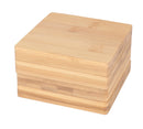 4 Pcs Bamboo Unique Drink Coasters