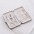 10 Pcs Remology Stainless Steel Manicure Set Silver