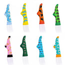 8 Pairs Fashion Novelty Funny  Socks one Size 5-13 Men  Socks  Women  Socks