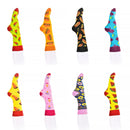 8 Pairs Fashion Novelty Funny  Socks one Size 5-13 Men  Socks  Women  Socks