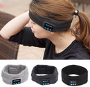 Headset Bluetooth 5.0 Wireless Stereo Earbud Headphone Sports Headband w/Mic-Black
