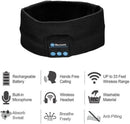 Headset Bluetooth 5.0 Wireless Stereo Earbud Headphone Sports Headband w/Mic-Black