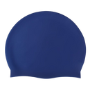 Silicone Swimming Cap Large Waterproof Swim Hat for Long Hair Men Women Adults-Navy
