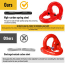 2SET 3.15T Sling Hook Heavy Duty Hammerlock/Slip Hook Kit With Swivel Winch & Safety Latch
